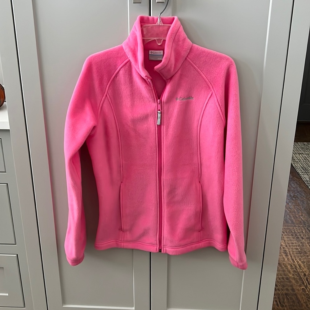 Columbia fleece jacket! Beautiful Pink!
